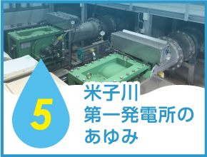 米子川第一発電所の開発趣旨